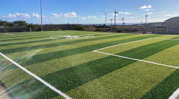 AVANZA EN UN 70% INSTALACIÓN DE CANCHAS DE FÚTBOL EN 5 UNIDADES DEPORTIVAS DE TIJUANA