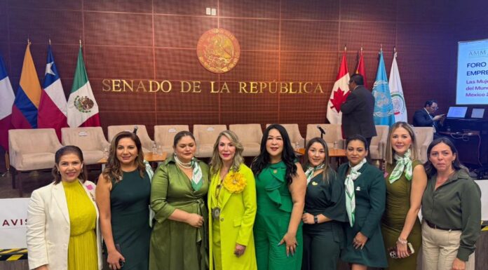 PARTICIPAN EMPRESARIAS DE TIJUANA EN FORO GLOBAL REALIZADO EN EL SENADO DE LA REPÚBLICA