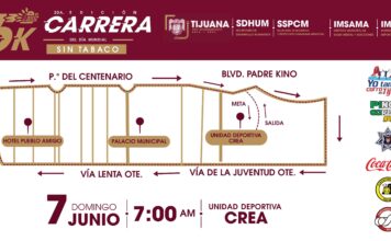 GOBIERNO DE TIJUANA INFORMA SOBRE LOS CIERRES VIALES TEMPORALES EN LA ZONA RÍO PARA ESTE DOMINGO 7 DE JUNIO