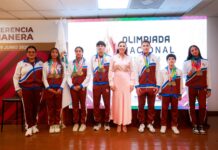 RECONOCE GOBERNADORA MARINA DEL PILAR LIDERAZGO DE BC EN EL TOP TRES DE LA OLIMPIADA NACIONAL