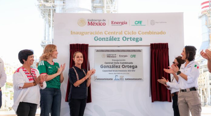 GARANTIZAN SOBERANÍA ENERGÉTICA SUSTENTABLE CON NUEVA PLANTA DE GENERACIÓN ELÉCTRICA EN BC