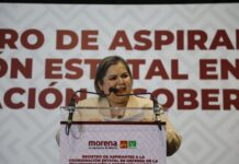 SE REGISTRA EVA MORENO COMO ASPIRANTE A DIRIGIR A LA 4T EN BC