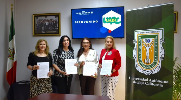 FORTALECERÁN UABC Y CANACINTRA SECTORES EDUCATIVO E INDUSTRIAL