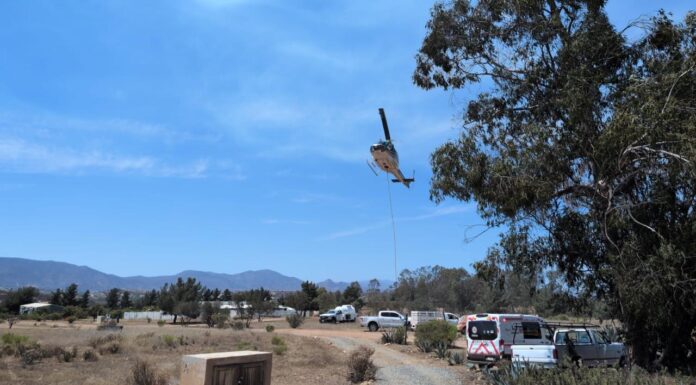 MATIENE BOMBEROS DE ENSENADA VIGILANCIA EN HÉROES DE LA INDEPENDENCIA Y SIERRA DE JUARES ANTE INCENCIOS FORESTALES