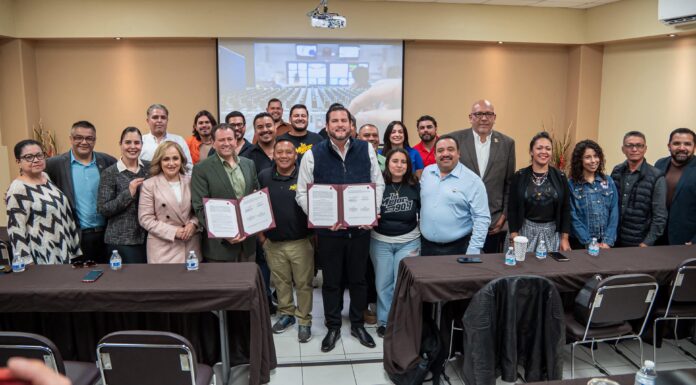 PARA FORTALECER DIFUSIÓN DE PROGRAMAS SOCIALES, EL AYUNTAMIENTO DE TIJUANA Y EL STIRT FIRMAN CONVENIO