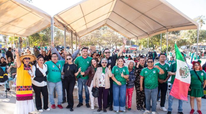 GRAN PARTICIPACIÓN CIUDADANA EN PRIMERA TRANSMISIÓN DEL MUNDIAL EN PRIMO TAPIA