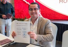 FIRMA ABDIEL GUTIÉRREZ, ACUERDO DE IMPLEMENTACIÓN DE LA AUTORIZACIÓN ESTATAL Y MUNICIPAL DE PROYECTOS DE INVERSIÓN EN BC