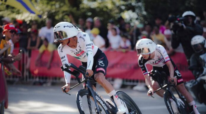 RECONOCEN EN ENSENADA A ISAAC DEL TORO TRAS ARRANCAR EN SEXTO LUGAR EN LA MÁXIMA JUSTA CICLISTA DEL MUNDO