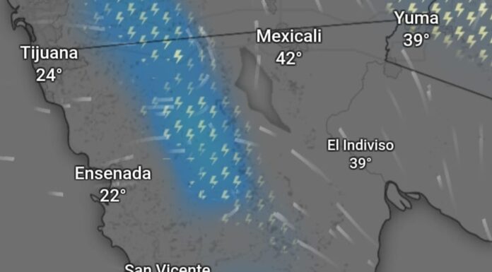 HAY PROBABILIDAD DE CHUBASCOS Y ACTIVIDAD ELÉCTRICA EN LA ENTIDAD
