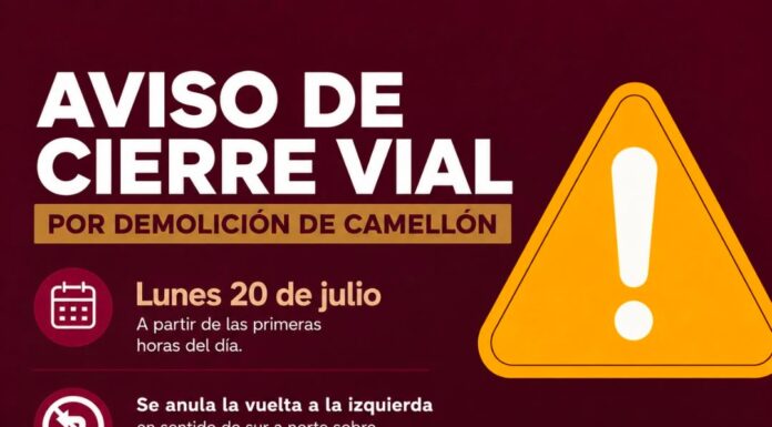 ALERTA VIAL EN ENSENADA POR OBRAS EN CRUCERO ESTRATÉGICO