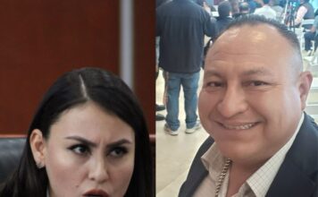 AMEDRENTA YOHANA SARAHÍ HINOJOSA GILVAJA AL PERIODISTA WILFRIDO DANIEL FIGUEROA GARCÍA