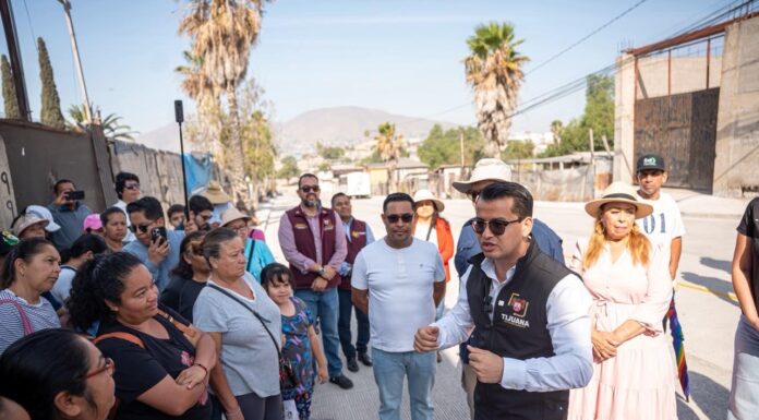INVIERTE AYUNTAMIENTO DE TIJUANA MÁS DE 4 MDP EN PAVIMENTACIÓN EN EL EJIDO FRANCISCO VILLA