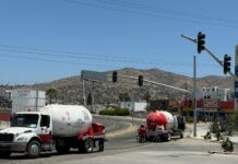 SE MANTIENE OPERATIVO DE SEGURIDAD Y PREVENCIÓN EN EL BULEVAR ESMERALDA DE ENSENADA