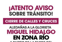 HABRÁ CIERRE TEMPORAL DE VIALIDADES POR CONCIERTO DEL 137 ANIVERSARIO DE LA FUNDACIÓN DE TIJUANA