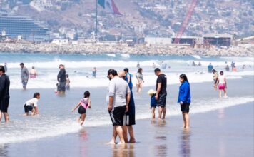 EMITE GOBIERNO DE ENSENADA RECOMENDACIONES POR OLA DE CALOR Y ALTO FLUJO EN PLAYAS Y ESPACIOS RECREATIVOS