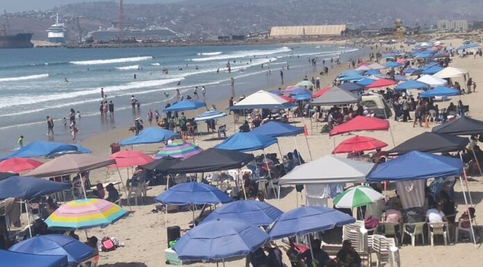 CERCA DE 50 MIL VISITANTES SE REGISTRARON EN LAS PLAYAS DE ENSENADA DURANTE EL FIN DE SEMANA