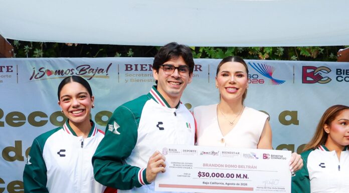 RECONOCE BC EL TALENTO Y DEDICACIÓN DE MEDALLISTAS DE LOS JUEGOS CENTROAMERICANOS 2026