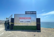 CLAUSURAN VALLAS PUBLICITARIAS INSTALADAS SIN PERMISOS EN LA CASETA SAN MIGUEL DE ENSENADA