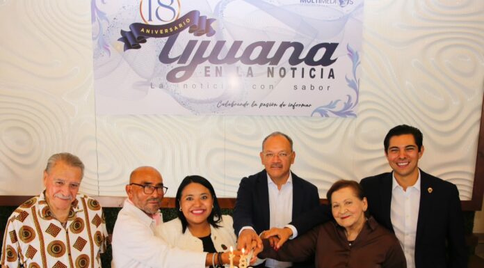 CELEBRA EL GRUPO MULTIMEDIOS DE BAJA CALIFORNIA EL XVIII ANIVERSARIO DE «TIJUANA EN LA NOTICIA»