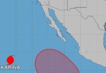 PROTECCIÓN CIVIL BC MONITOREA LA EVOLUCIÓN DE LA ZONA DE INESTABILIDAD EP95
