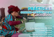 CEART TECATE INVITA A LA COMUNIDAD AL TALLER INTRODUCTORIO DE PRÁCTICAS SONORO-TERAPÉUTICAS COMUNITARIAS
