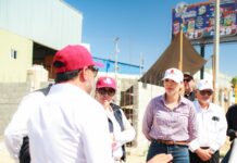 CONCRETA GOBIERNO DE MARINA DEL PILAR INTERVENCIÓN DE CONAGUA PARA LIMPIEZA DEL RÍO TIJUANA