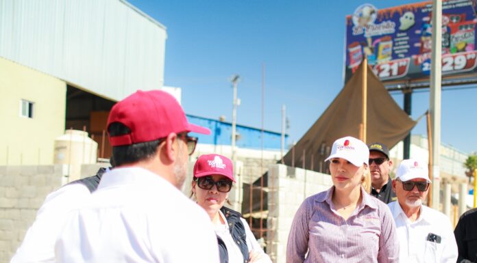 CONCRETA GOBIERNO DE MARINA DEL PILAR INTERVENCIÓN DE CONAGUA PARA LIMPIEZA DEL RÍO TIJUANA