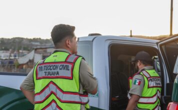 PREVIENE PROTECCIÓN CIVIL A ASENTAMIENTO HUMANO DENTRO DE CANALIZACIÓN DEL RÍO TIJUANA ANTE PRONÓSTICO DE LLUVIAS INTENSAS
