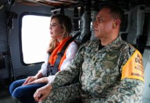 COORDINA MARINA DEL PILAR CON SEDENA Y FUERZA AÉREA RESCATE AÉREO Y TERRESTRE DE FAMILIAS EN ENSENADA